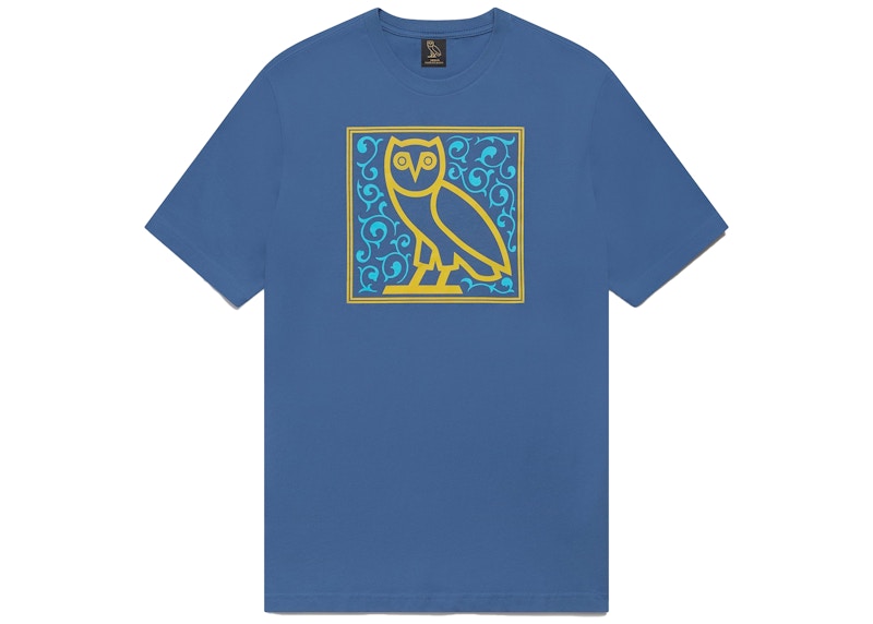 OVO Family Owl T-shirt Moroccan Blue