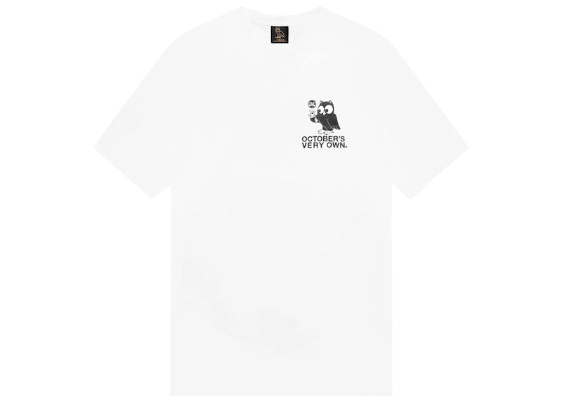 OVO Flip Phone Owl T-shirt White