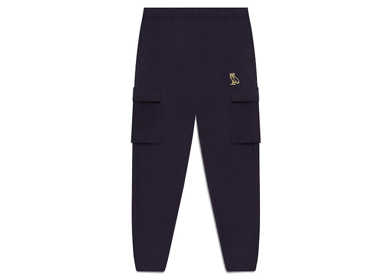OVO French Terry Cargo Pant Navy