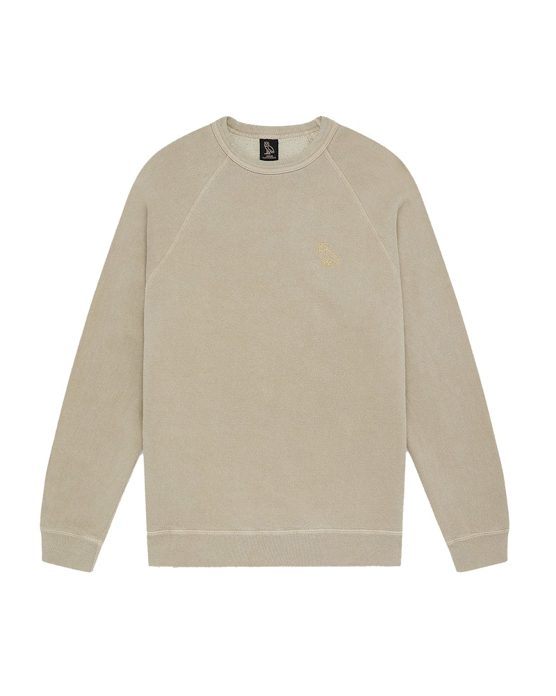 OVO Garment Dye Crewneck Putty