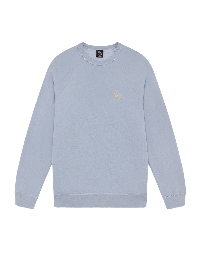 OVO Garment Dye Crewneck Sky Blue