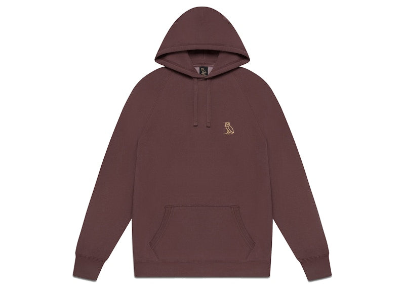 OVO Garment Dye Hoodie (FW21) Burgundy