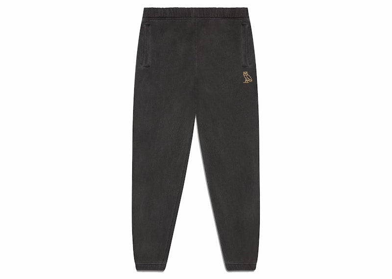 OVO Garment Dye Sweatpant Black