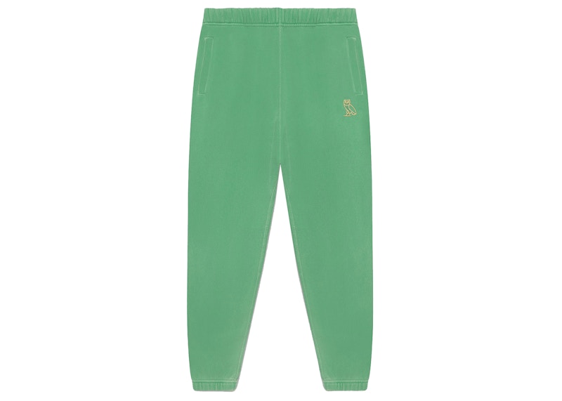 OVO Garment Dye Sweatpant Emerald Green