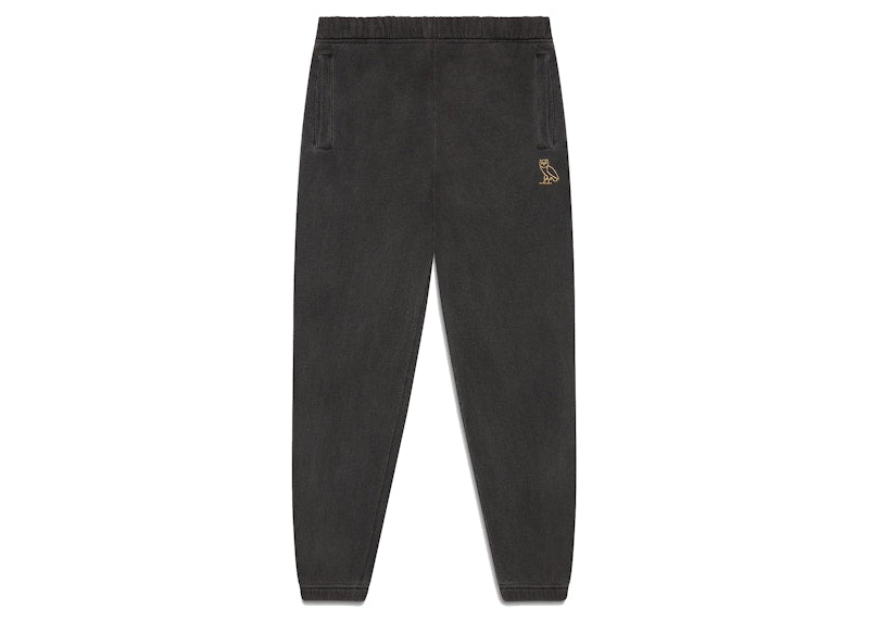 OVO Garment Dye Sweatpant (FW21) Black