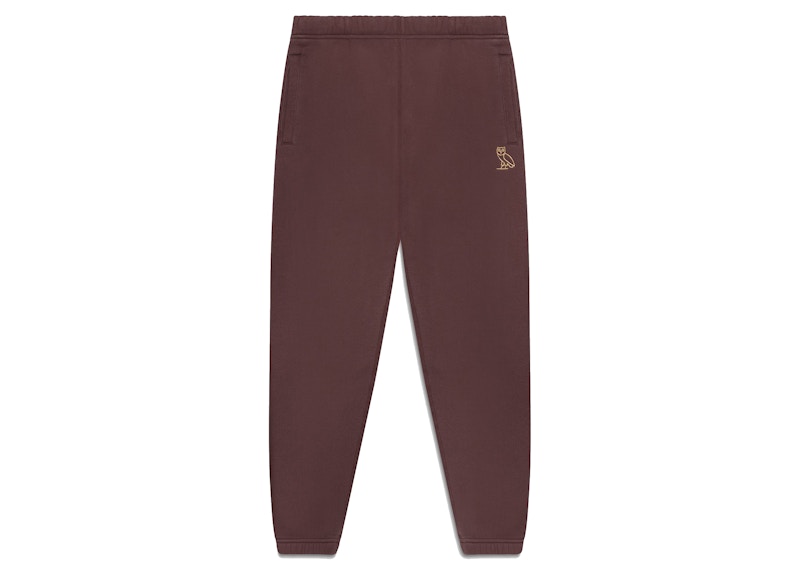 OVO Garment Dye Sweatpant (FW21) Burgundy