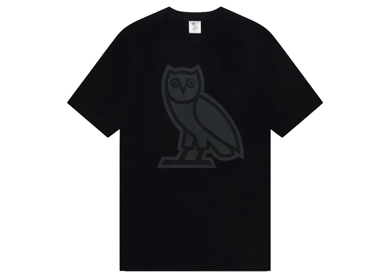 OVO Glow In The Dark Owl T-Shirt Black