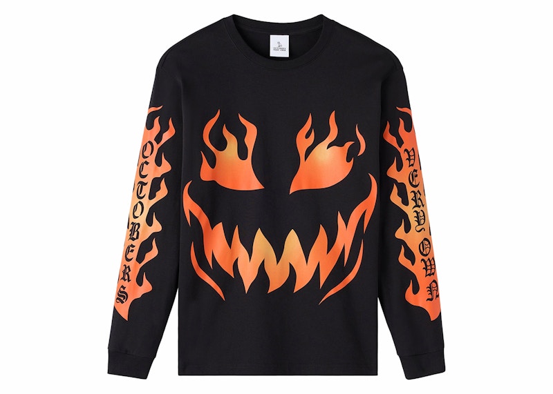 OVO Halloween Gang L/S T-shirt (FW24) Black