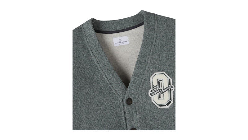 OVO Heritage Cardigan Green