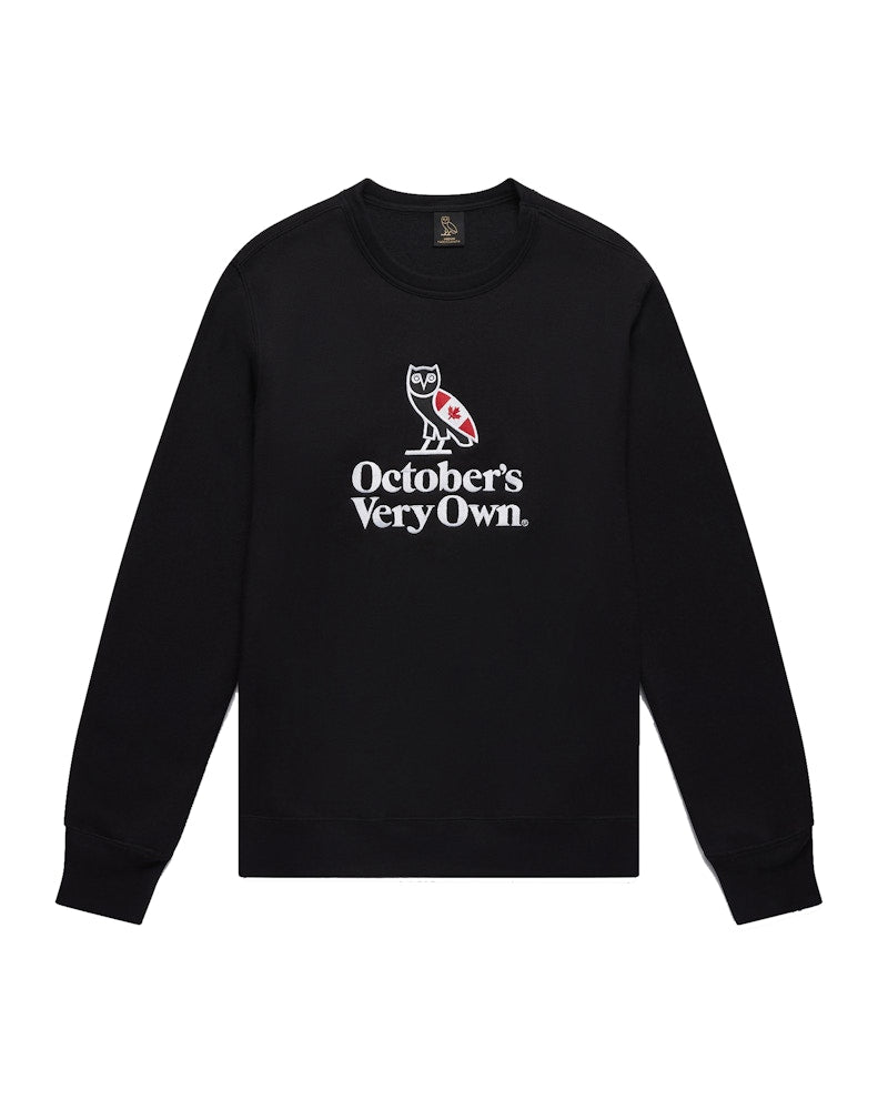 OVO Heritage Crewneck Black
