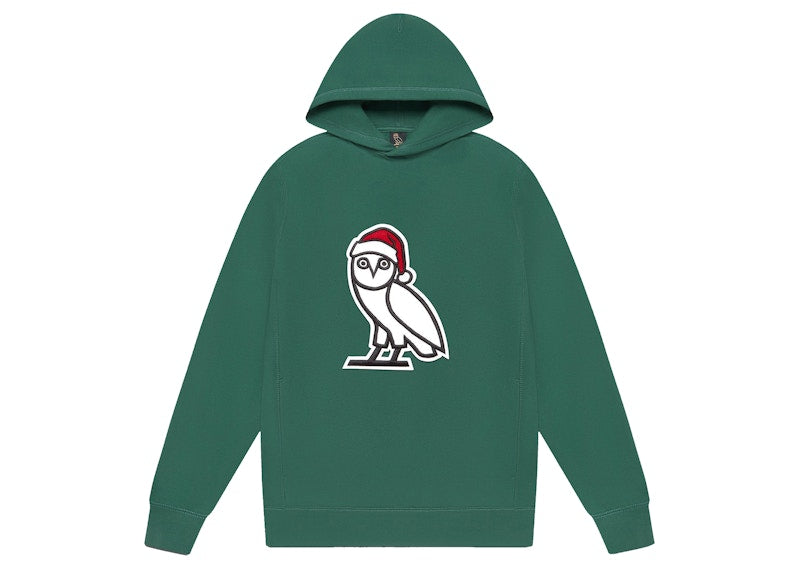 OVO Holiday Owl Hoodie (FW21) Green
