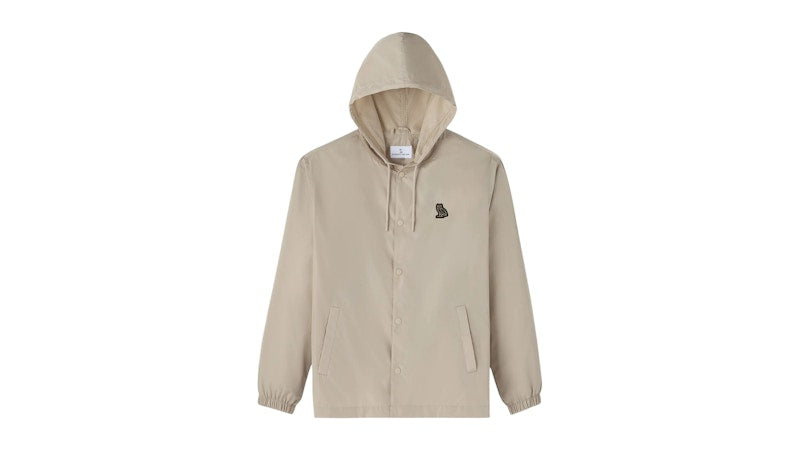OVO Hooded Coaches Jacket Beige