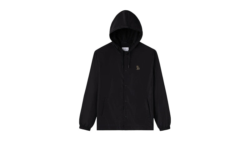 OVO Hooded Coaches Jacket Black