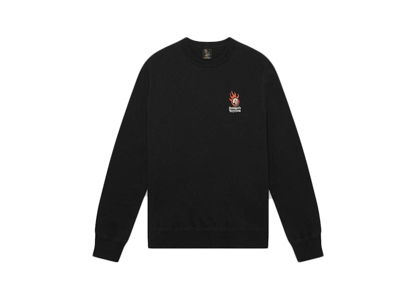 OVO Hot Skulls Crewneck Crewneck Black