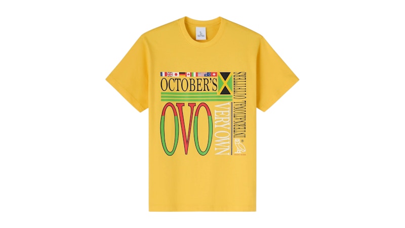 OVO International Outfitters T-Shirt Yellow