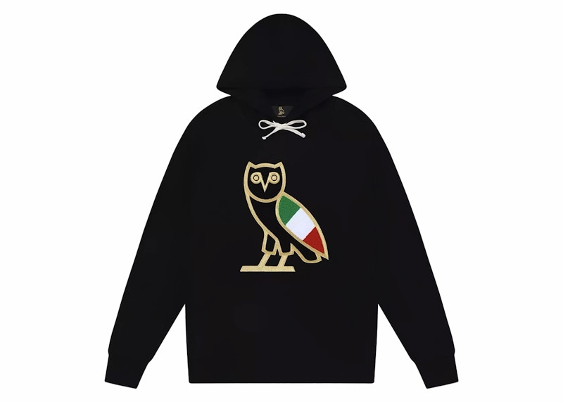OVO Italy OG Owl (SS24) Hoodie Black