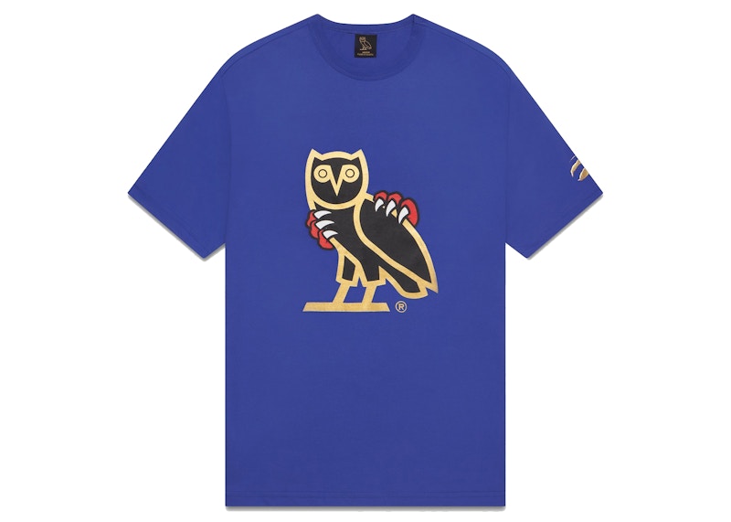 OVO Jurassic Park OG Owl T-shirt Raptors Purple