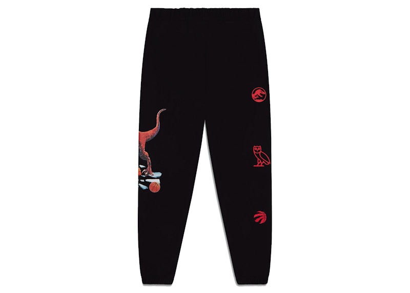 OVO Jurassic Park Raptor Sweatpant Black