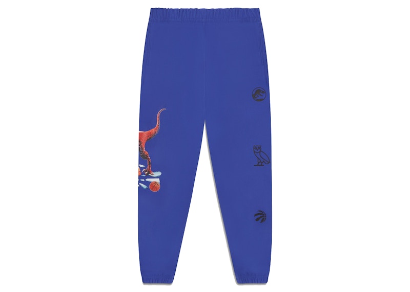 OVO Jurassic Park Raptor Sweatpant Raptors Purple