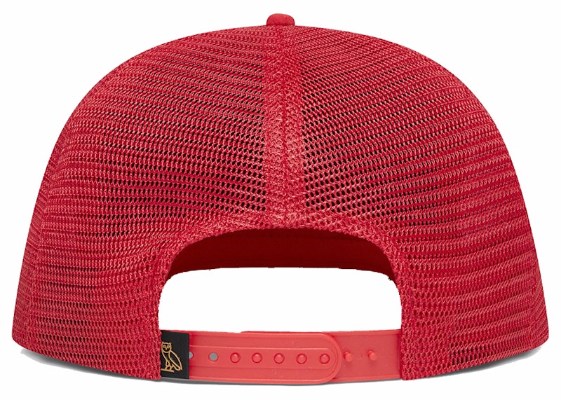 OVO Know Yourself Trucker Hat Red
