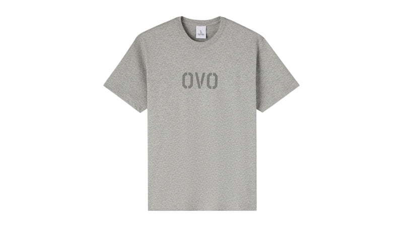 OVO Lone Pine T-Shirt Heather Grey