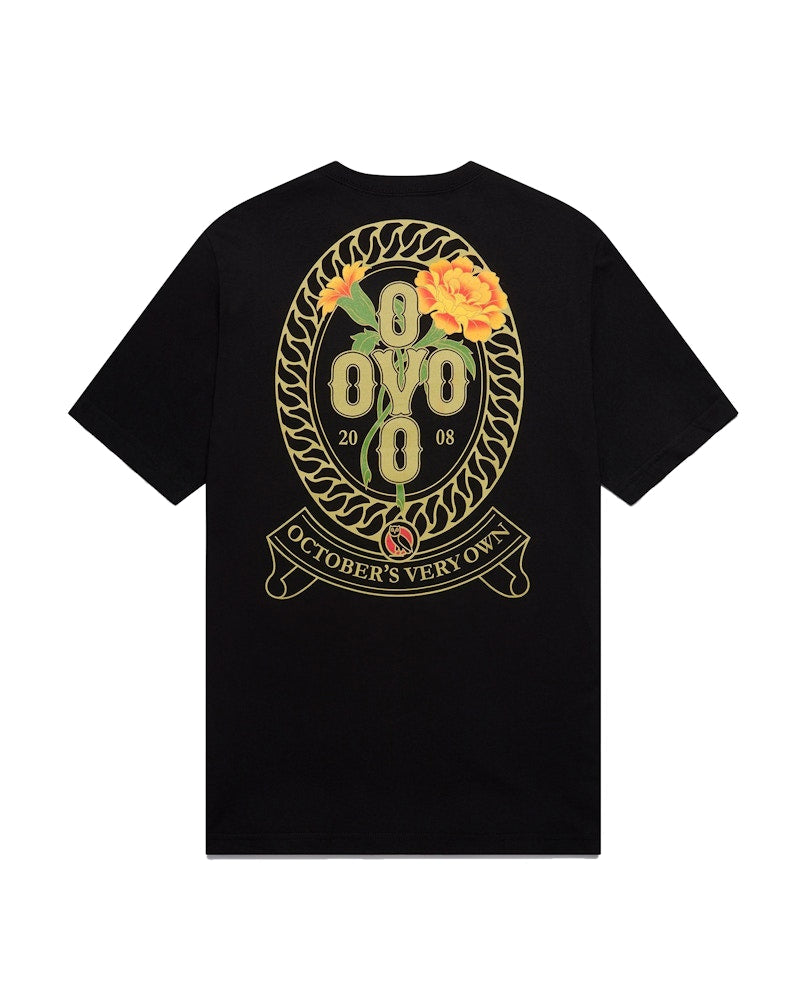 OVO Marigold Crest T-shirt Black