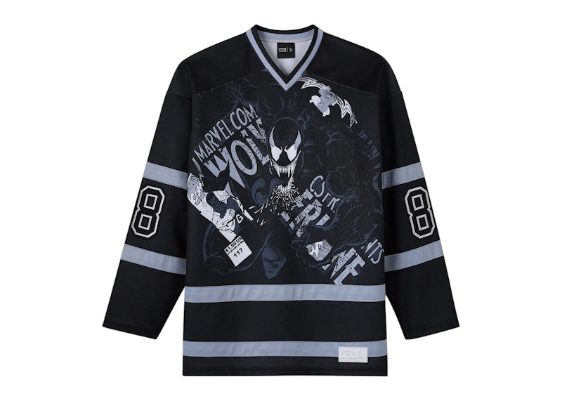 OVO Marvel Venom Hockey Jersey Black