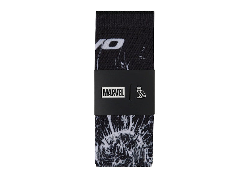 OVO Marvel Weapon X Socks Black