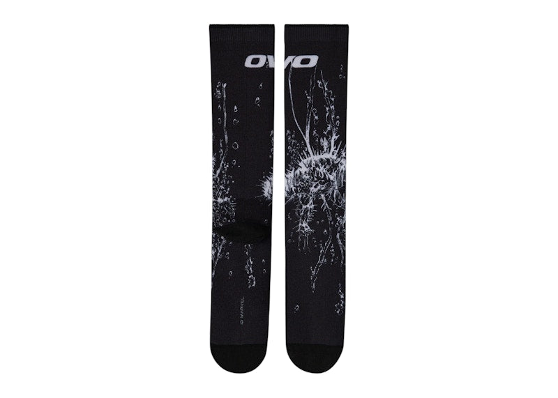 OVO Marvel Weapon X Socks Black