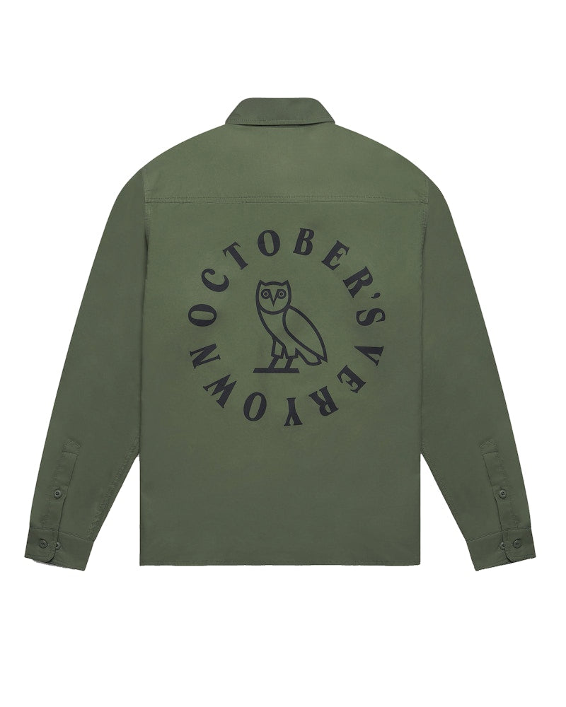 OVO Military Field Shirt Vine