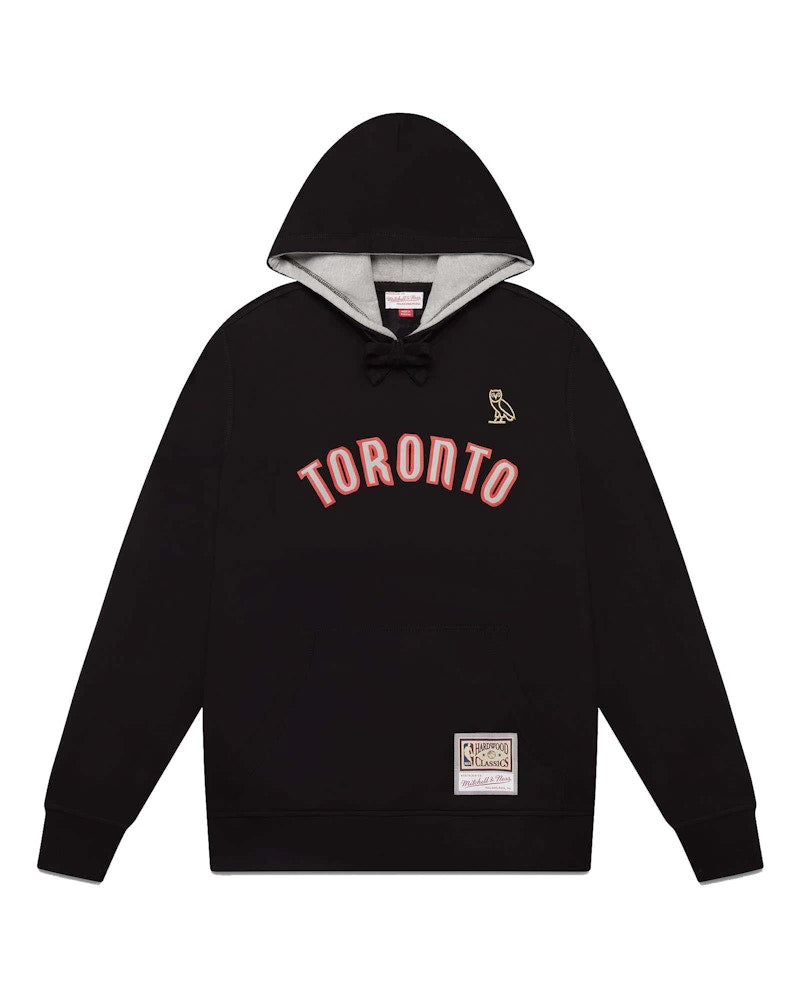 OVO Mitchell And Ness '95 Raptors Hoodie Black