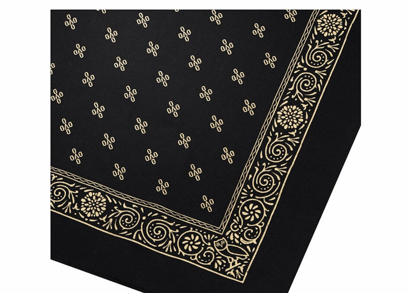 OVO Monogram Bandana Black