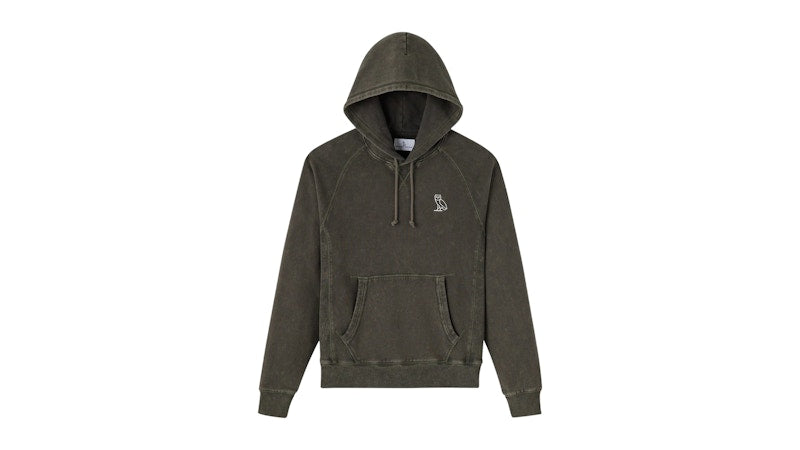 OVO Muskoka Raglan Hoodie Deep Olive