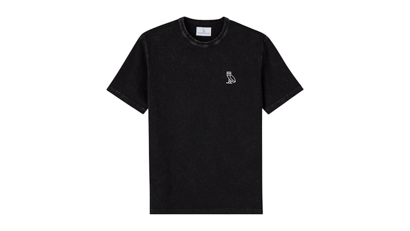 OVO Muskoka T-Shirt Garment Dyed Black