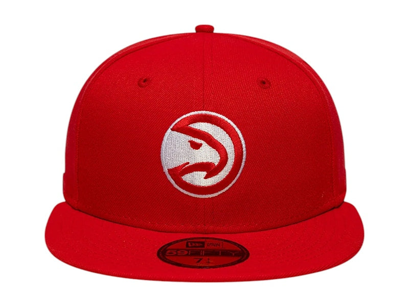 OVO NBA Atlanta Hawks New Era 59Fifty Fitted Hat Red