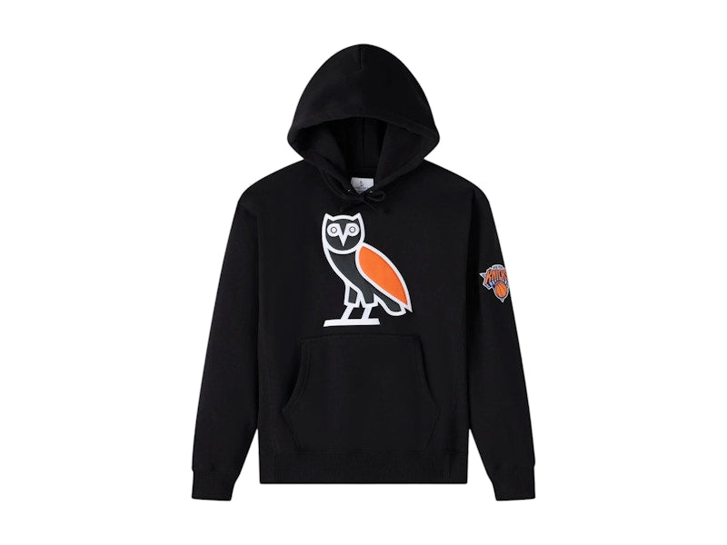OVO NBA New York Knicks Hoodie Black
