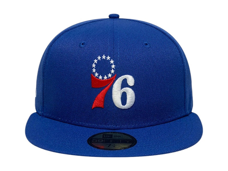 OVO NBA Philidelphia 76ers New Era 59Fifty Fitted Hat Blue