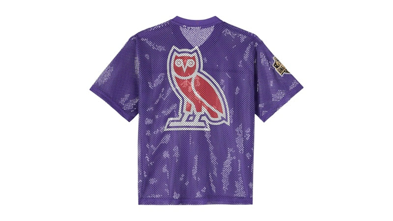 OVO NBA Toronto Raptors Mesh Jersey Purple