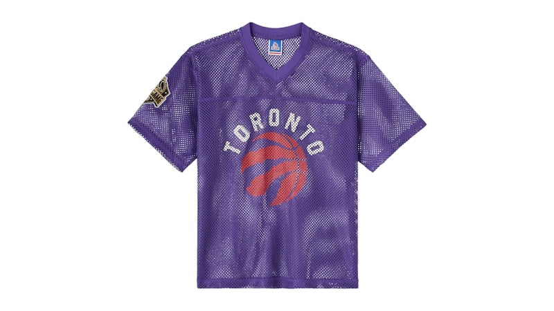 OVO NBA Toronto Raptors Mesh Jersey Purple