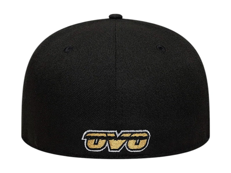 OVO NBA Toronto Raptors New Era 59Fifty Fitted Hat Black