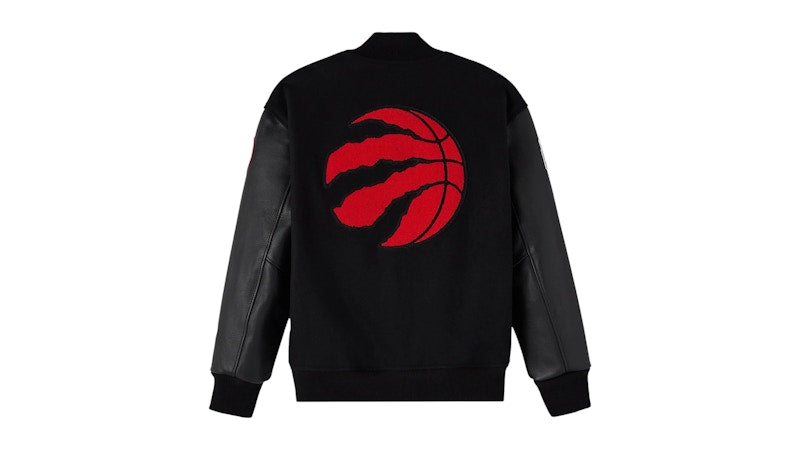 OVO NBA Toronto Raptors Varsity Jacket Black