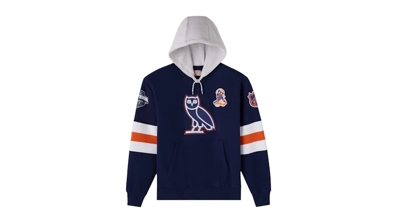 OVO NHL Hoodie Edmonton Oilers Hoodie Navy