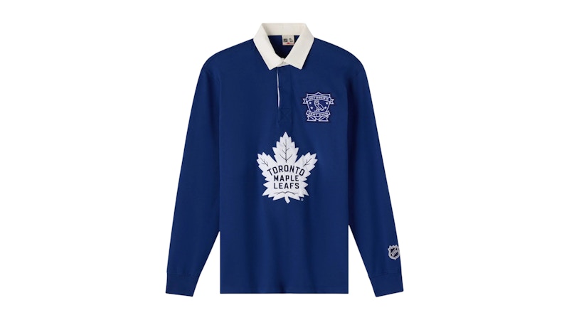 OVO NHL Toronto Maple Leafs Rugby Polo Blue