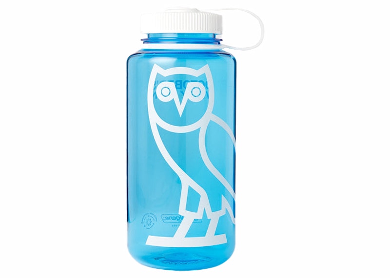 OVO Nalgene Water Bottle Slate Blue/White