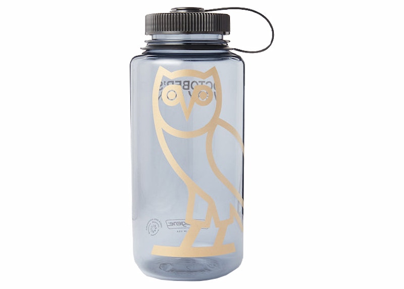 OVO Nalgene Water Bottle Smoke Grey/Black
