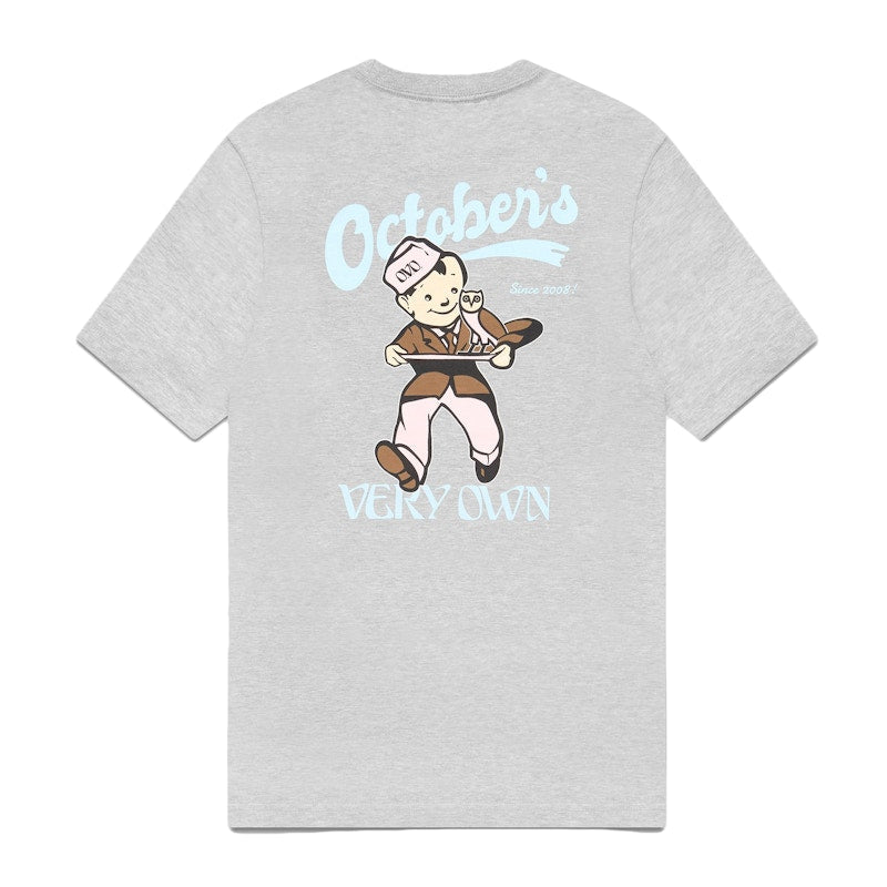OVO Neapolitan Tee Heather Grey