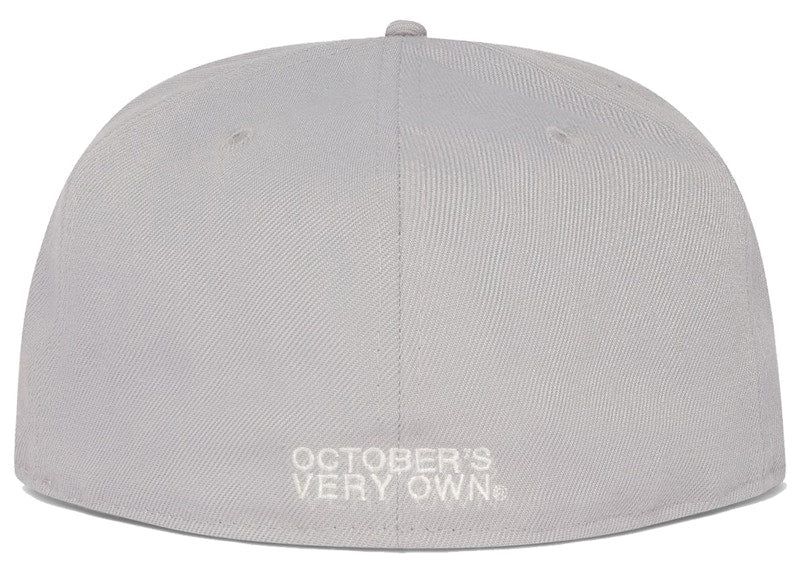 OVO New Era Family Owl 59Fifty Hat Grey