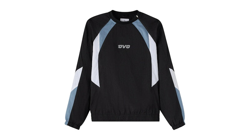 OVO Nylon Pullover Black