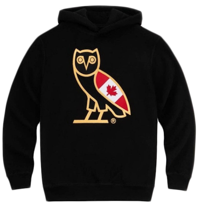 OVO Canada OG Owl Hoodie Black