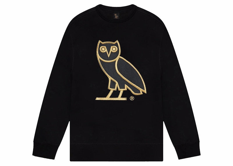 OVO OG Owl Crewneck (FW22) Black